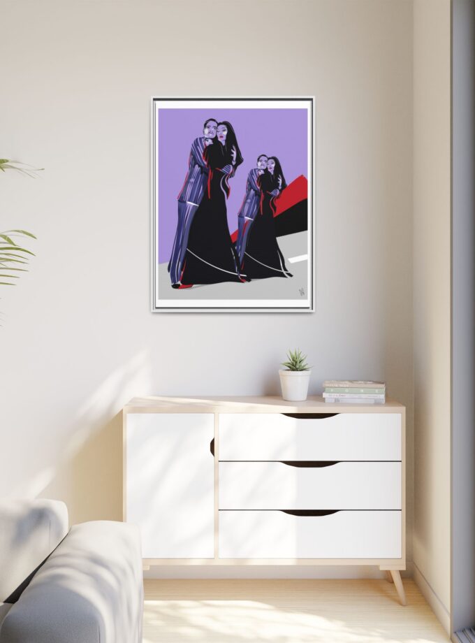 It Takes Two Canvas, Framed