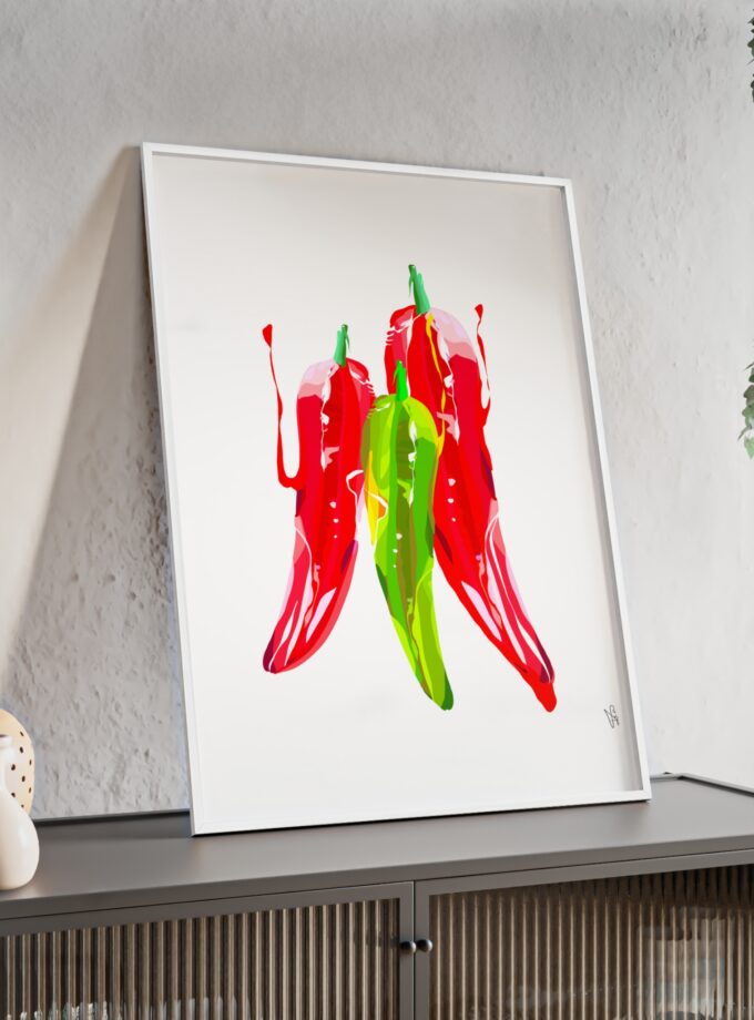 You Are Fire Poster, Framed