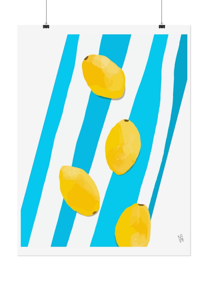 Lemon Water Poster