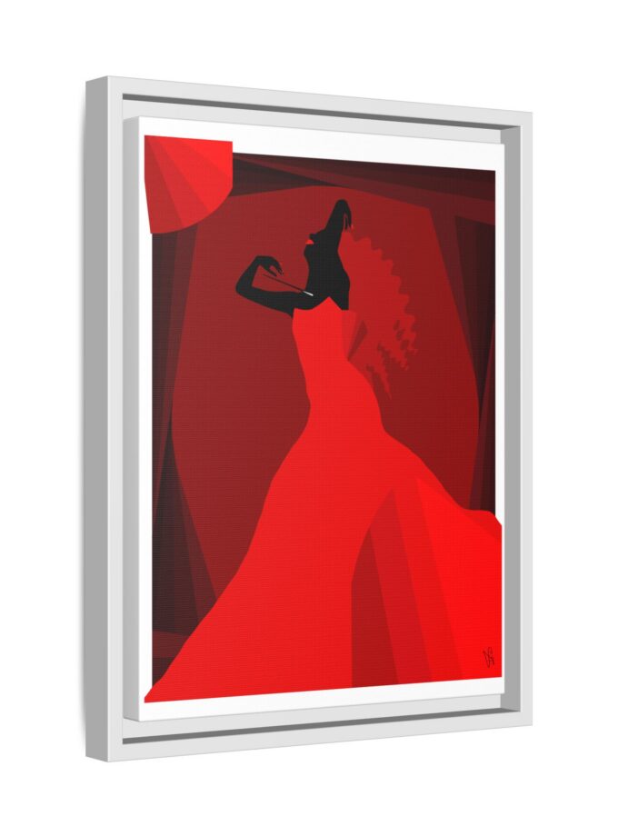 Teatrica Canvas, Framed