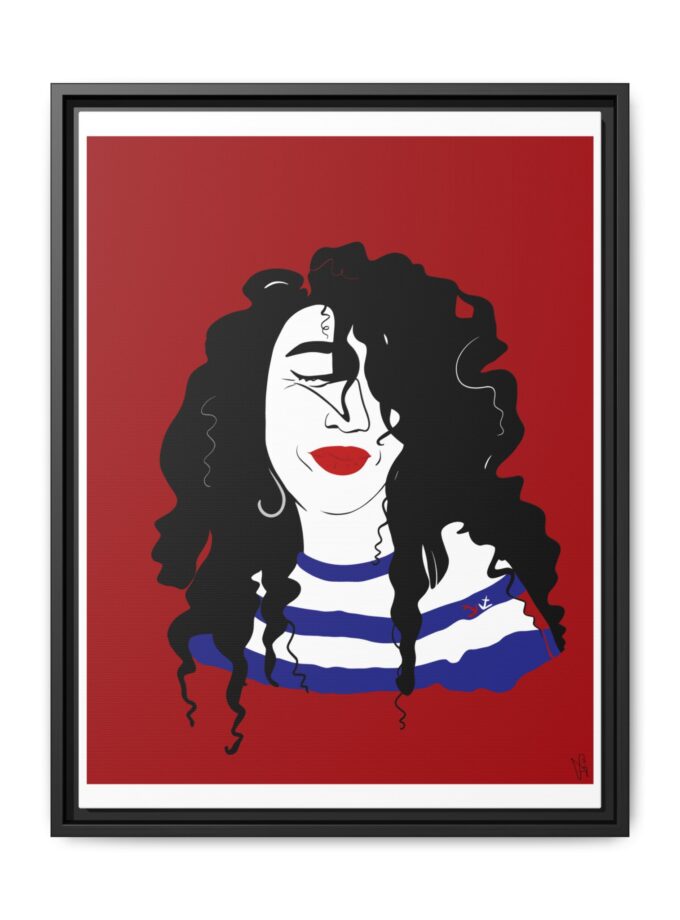 Little Sailor Canvas, Framed