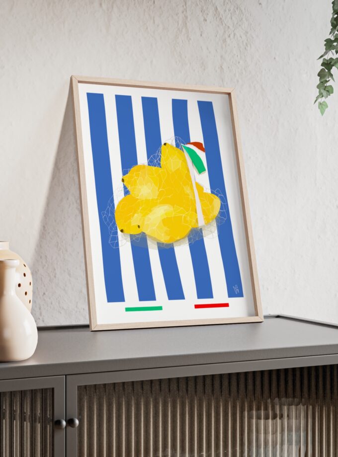 When Life Gives You Lemons Poster, Framed