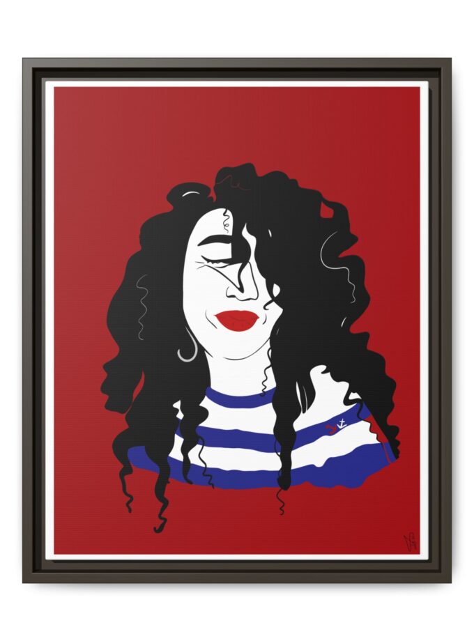 Little Sailor Canvas, Framed