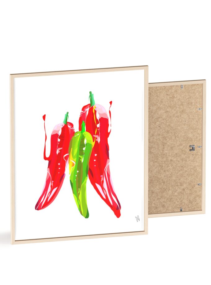 You Are Fire Poster, Framed