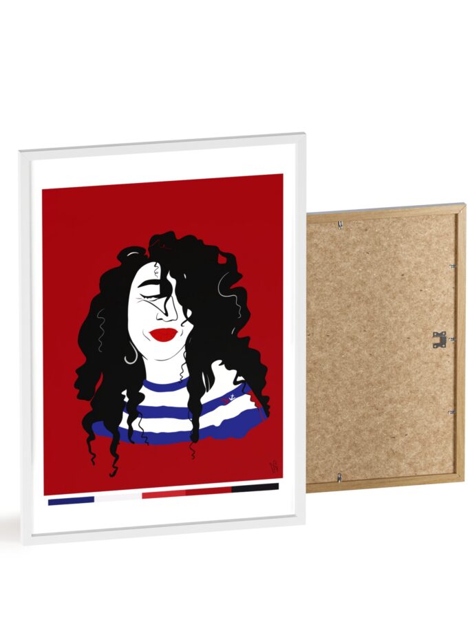 Little Sailor Poster, Framed