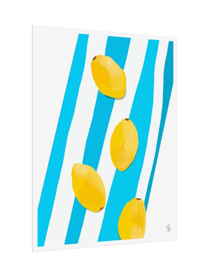 Lemon Water Poster