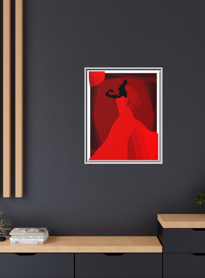 Teatrica Canvas, Framed