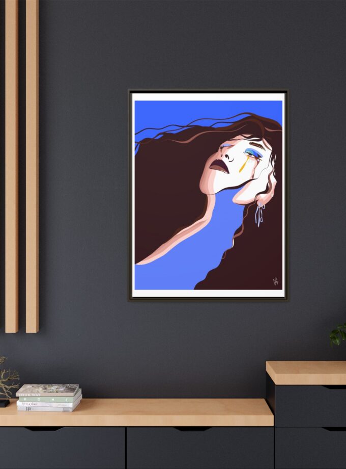 Trance Canvas, Framed