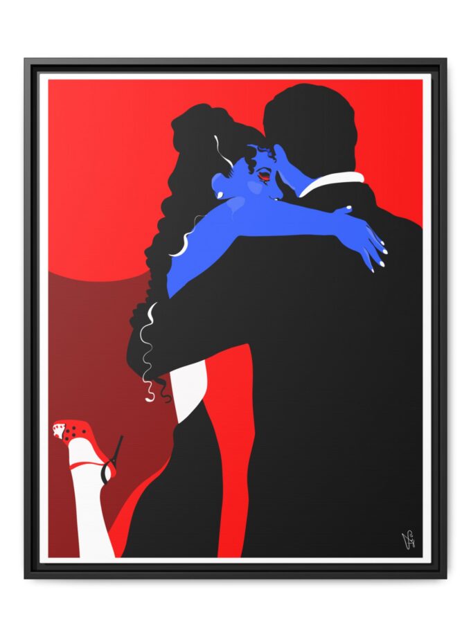 Core Connection Canvas, Framed