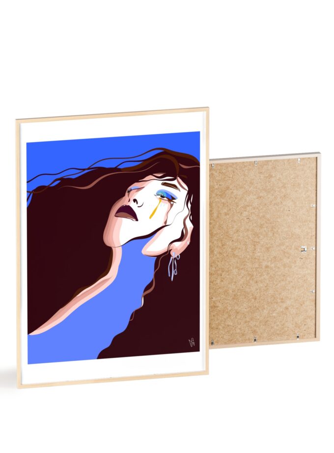 Trance Poster, Framed