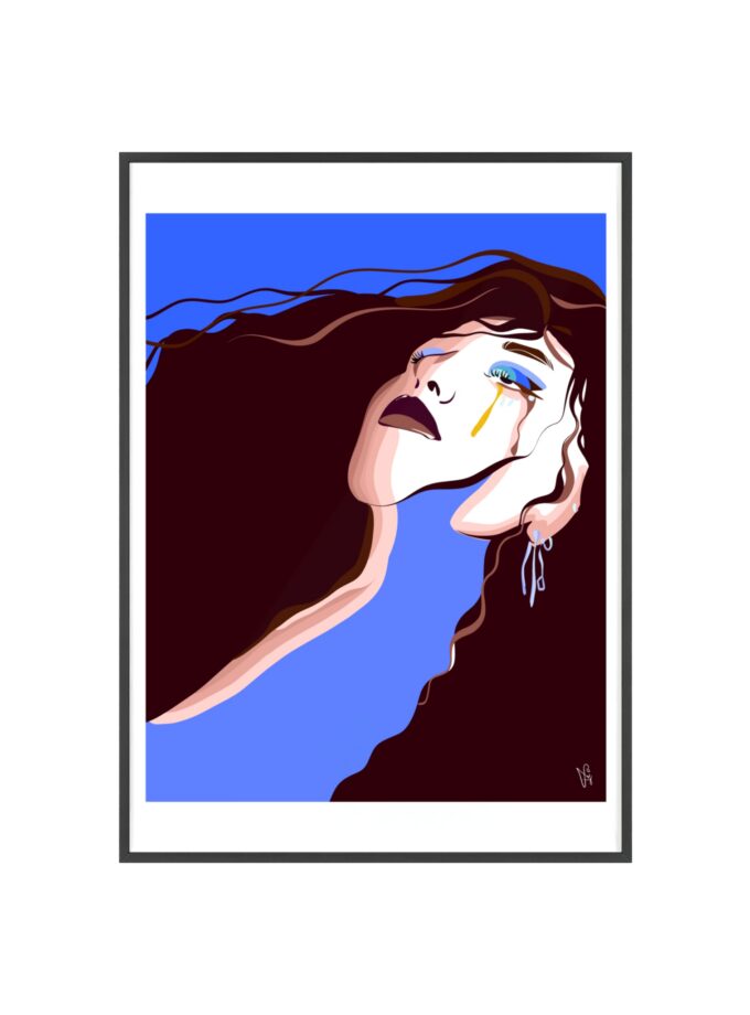 Trance Poster, Framed