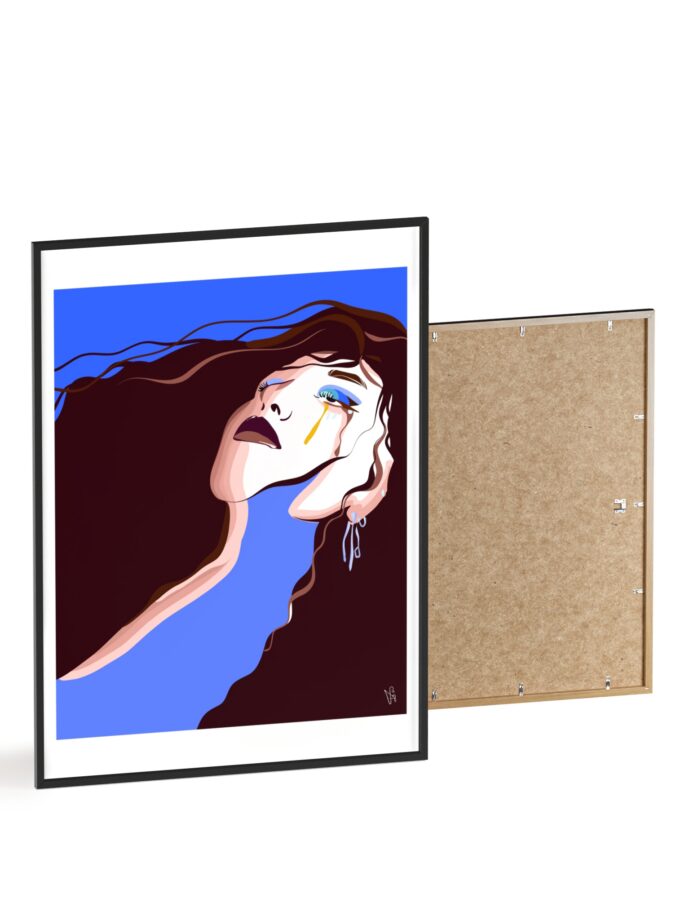 Trance Poster, Framed