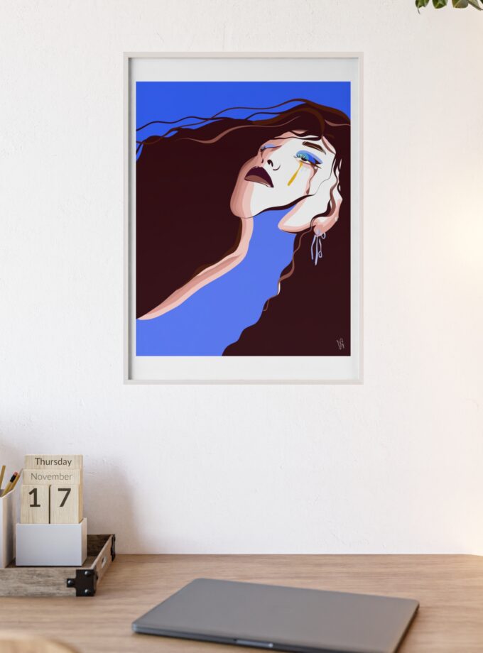 Trance Poster, Framed