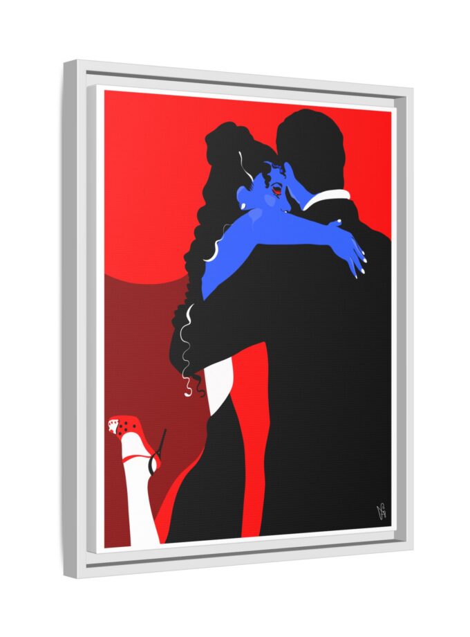 Core Connection Canvas, Framed