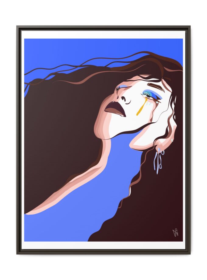 Trance Canvas, Framed