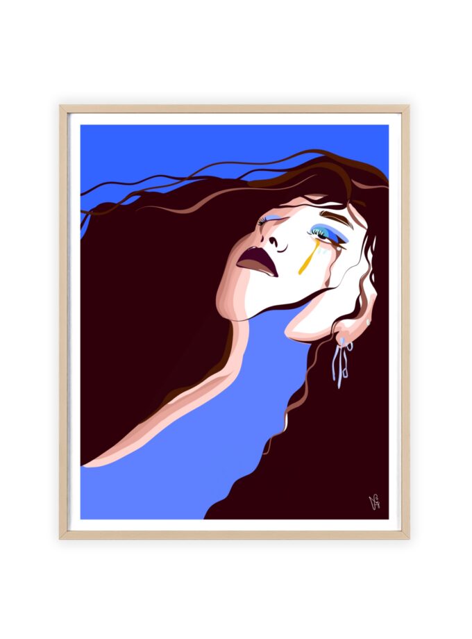 Trance Poster, Framed