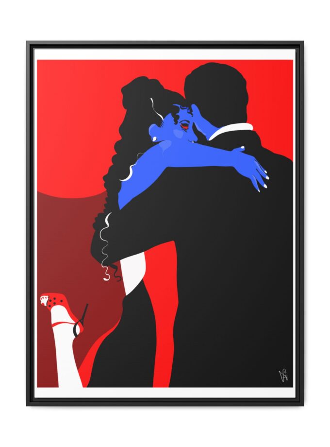 Core Connection Canvas, Framed