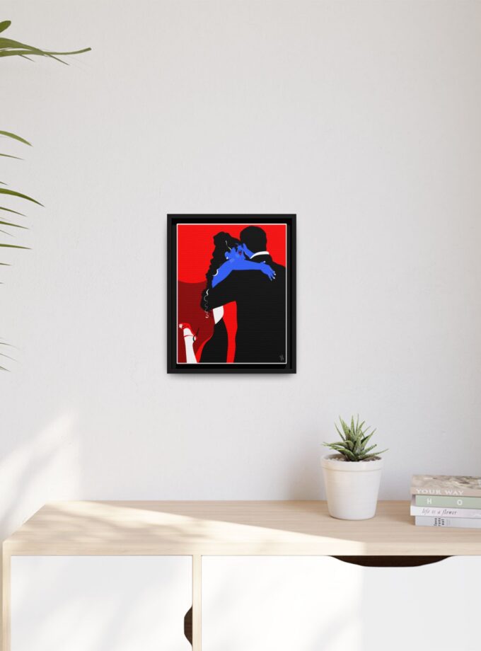 Core Connection Canvas, Framed