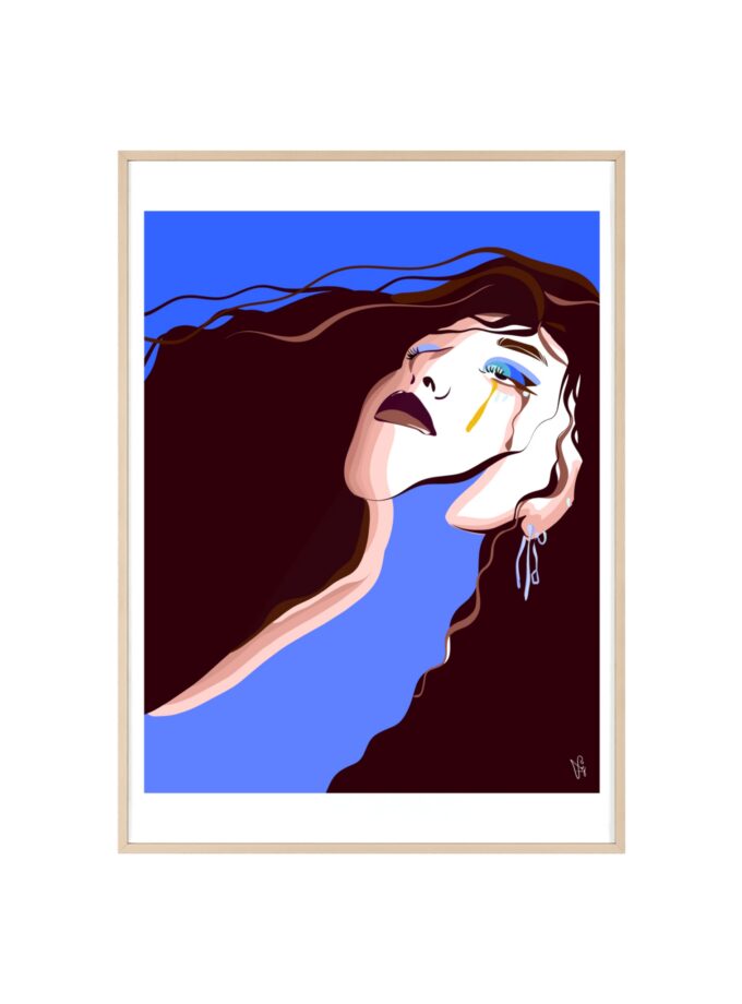 Trance Poster, Framed