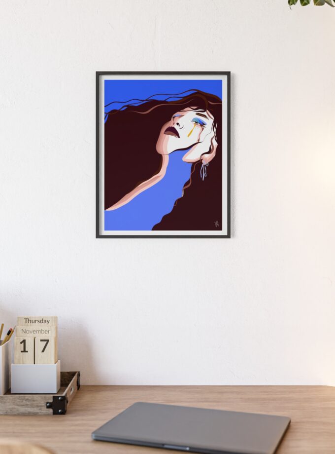 Trance Poster, Framed