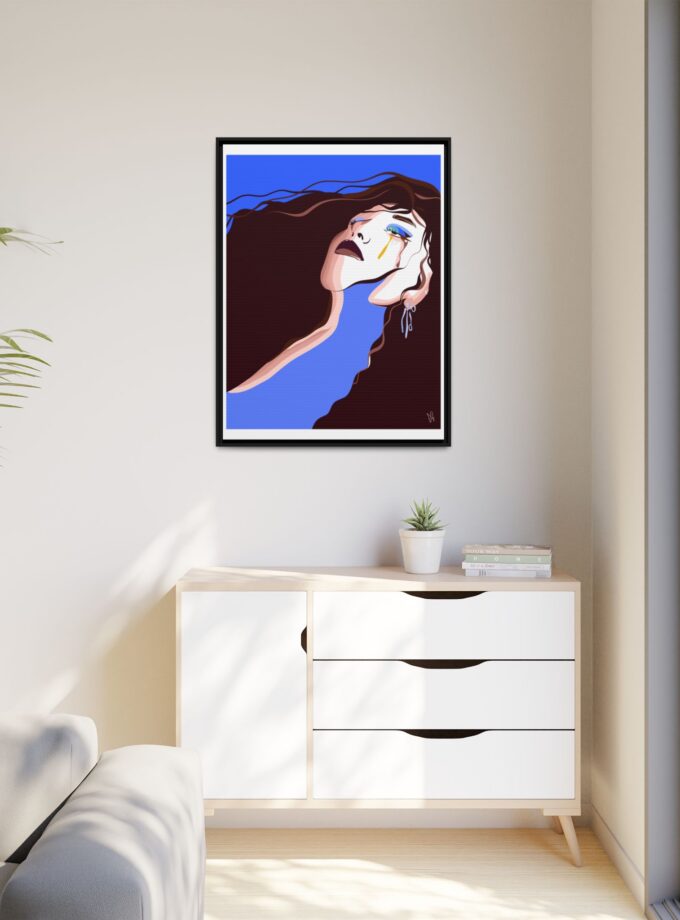 Trance Canvas, Framed