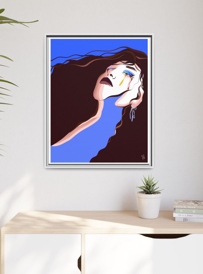 Trance Canvas, Framed