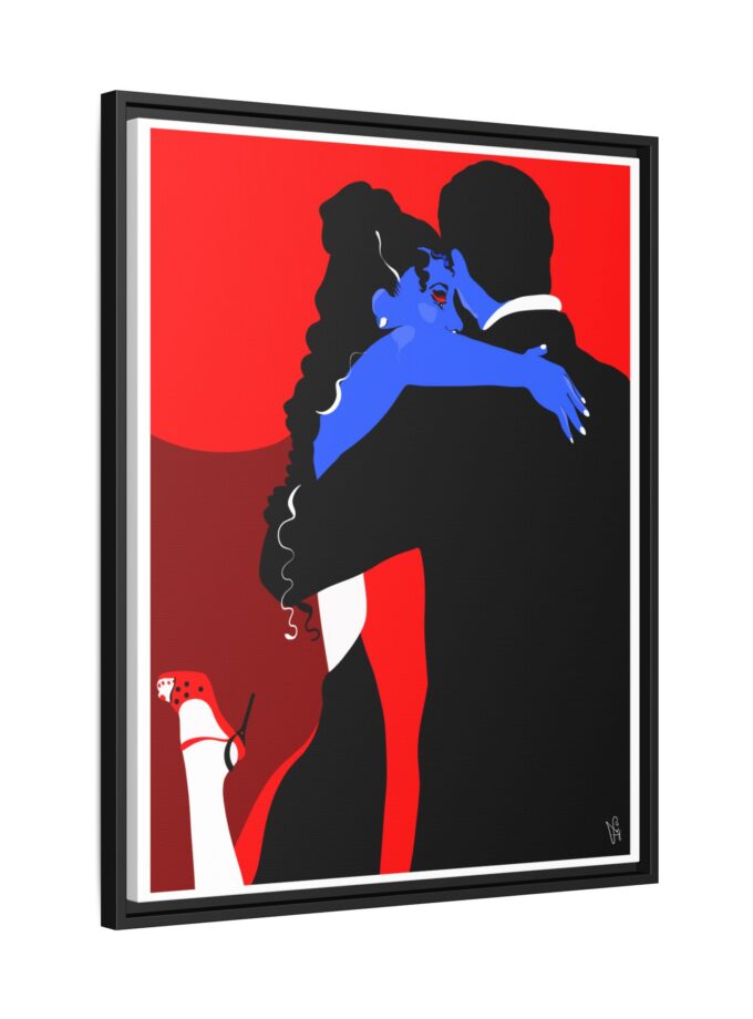 Core Connection Canvas, Framed