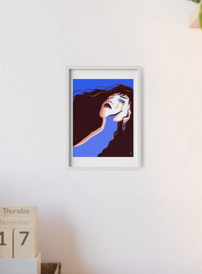 Trance Poster, Framed