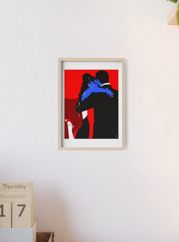 Core Connection Poster, Framed