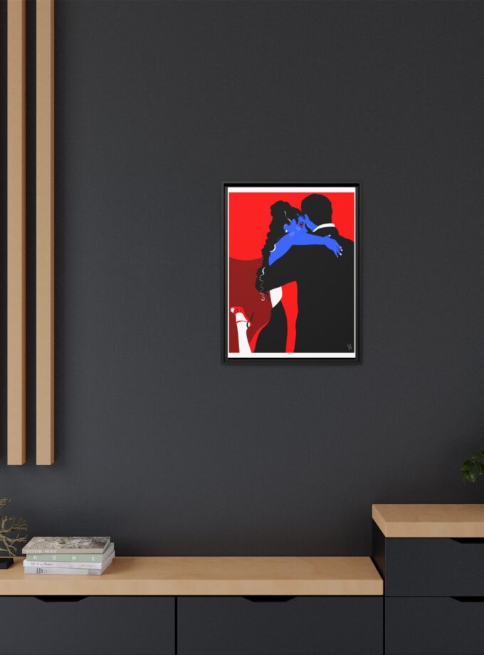 Core Connection Canvas, Framed