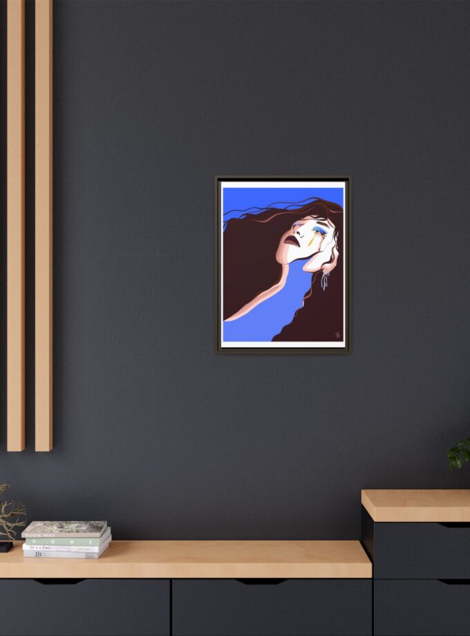 Trance Canvas, Framed