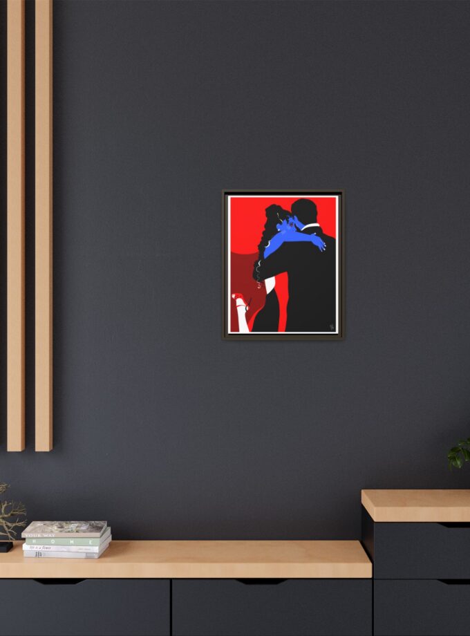 Core Connection Canvas, Framed