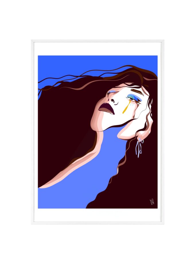 Trance Poster, Framed