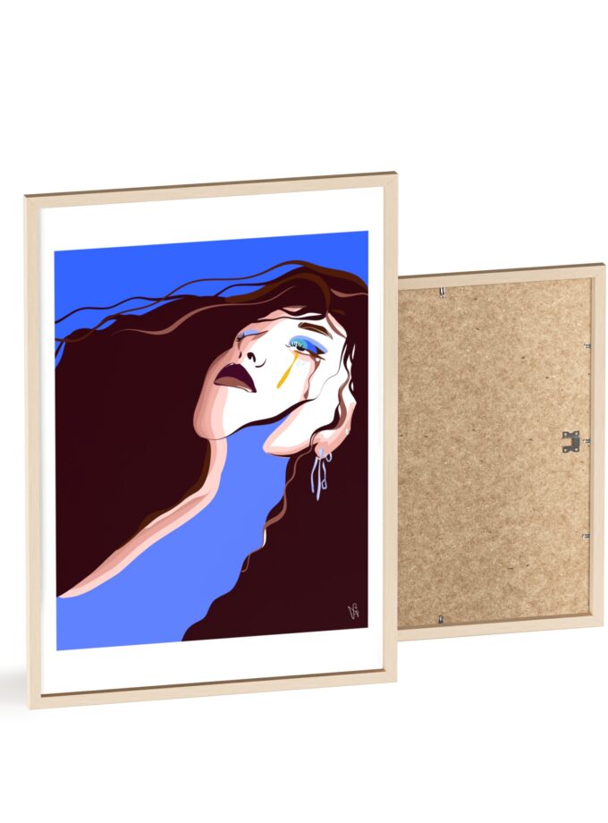 Trance Poster, Framed