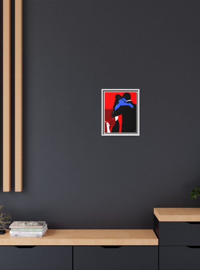 Core Connection Canvas, Framed