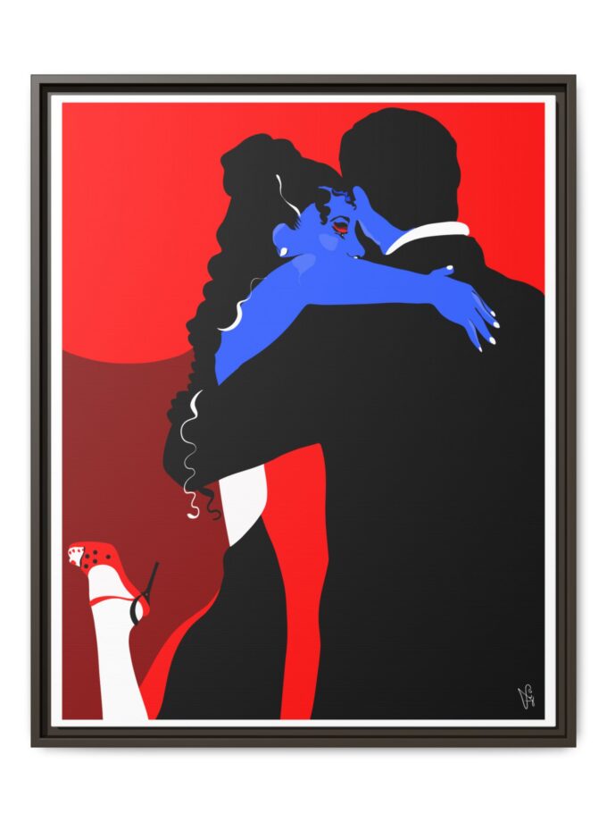 Core Connection Canvas, Framed