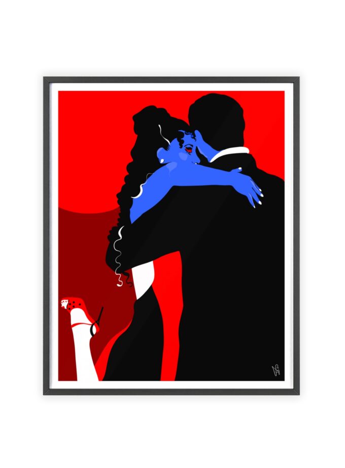 Core Connection Poster, Framed