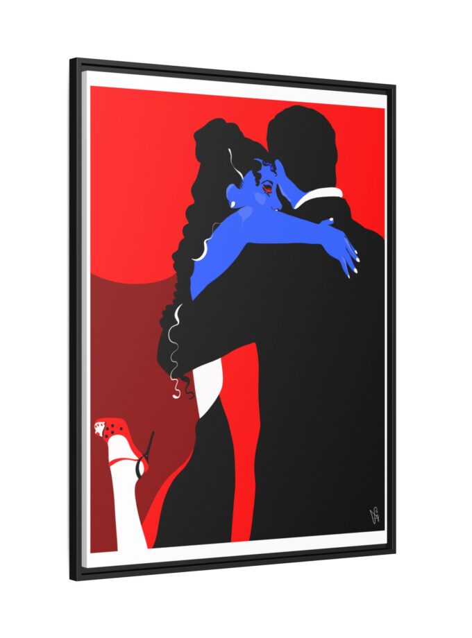 Core Connection Canvas, Framed