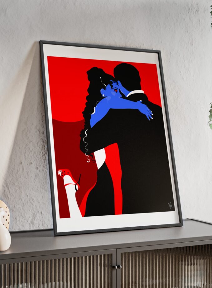 Core Connection Poster, Framed