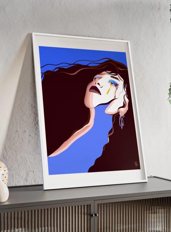 Trance Poster, Framed