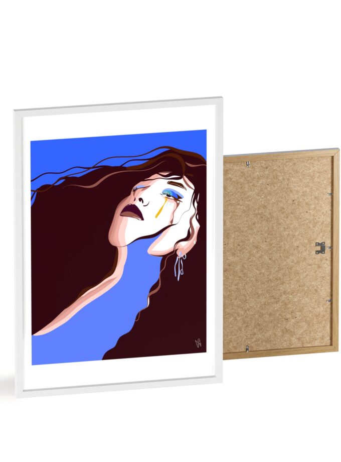 Trance Poster, Framed