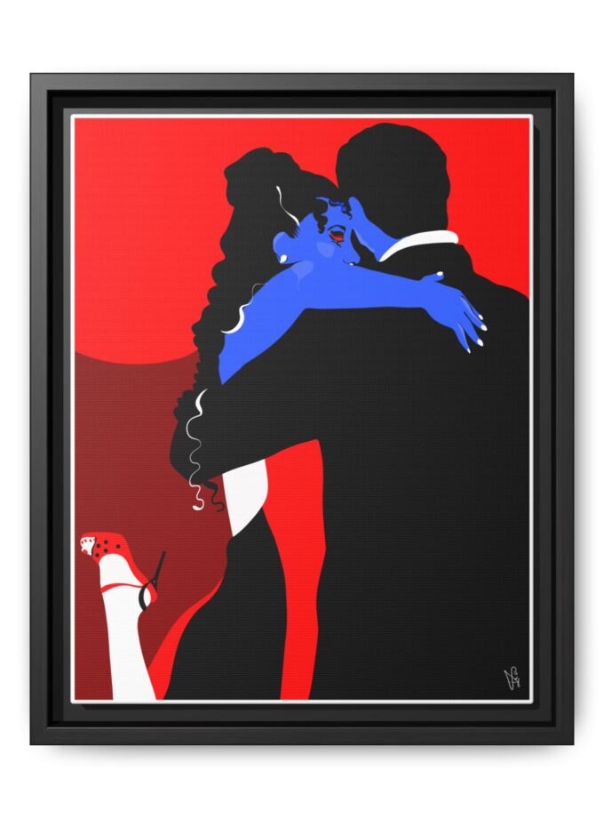 Core Connection Canvas, Framed