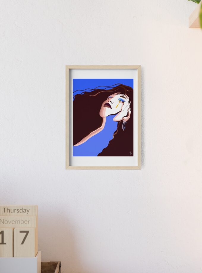 Trance Poster, Framed