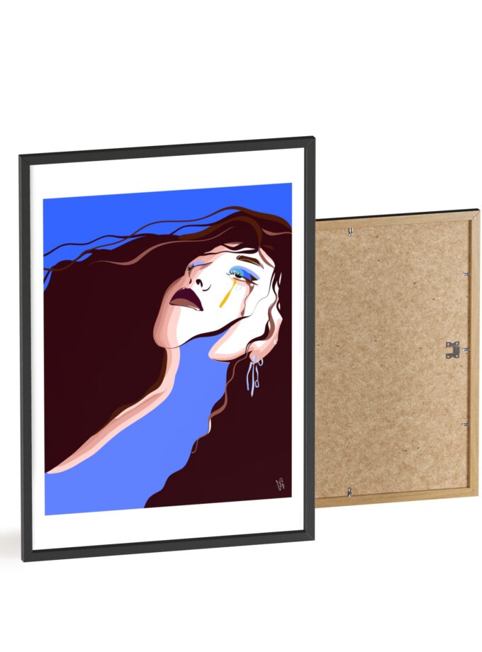 Trance Poster, Framed