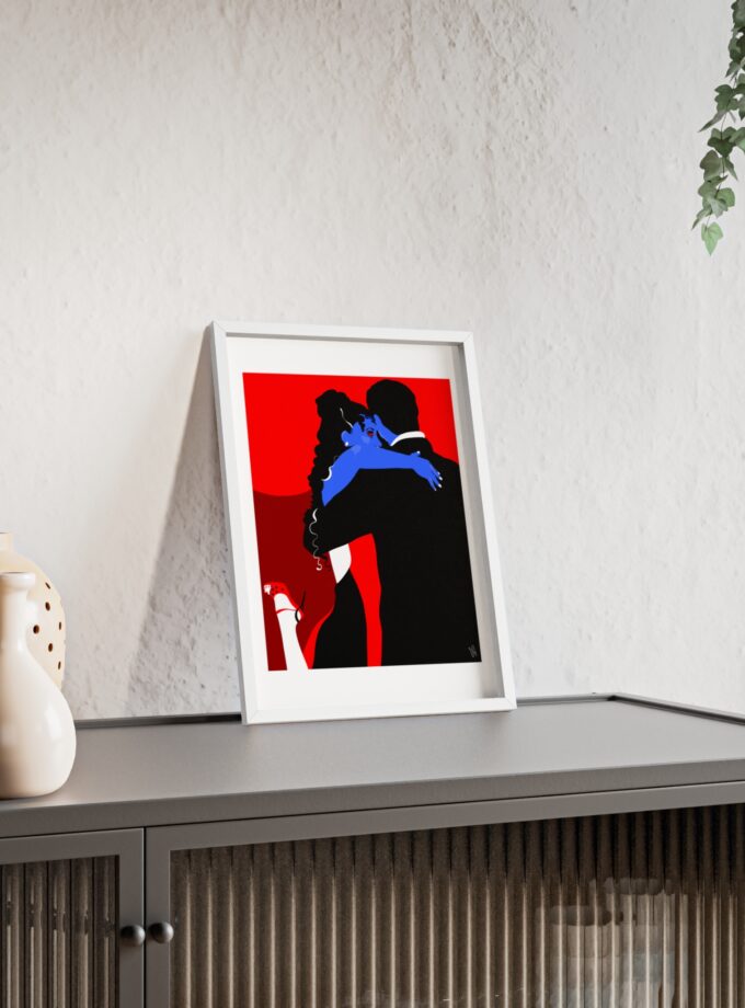 Core Connection Poster, Framed