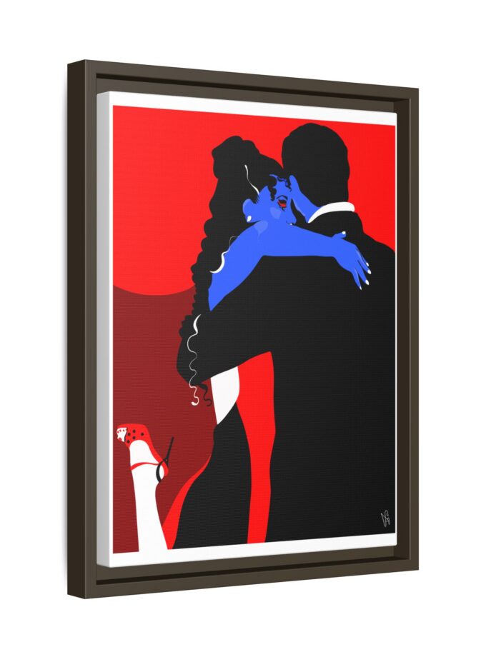 Core Connection Canvas, Framed