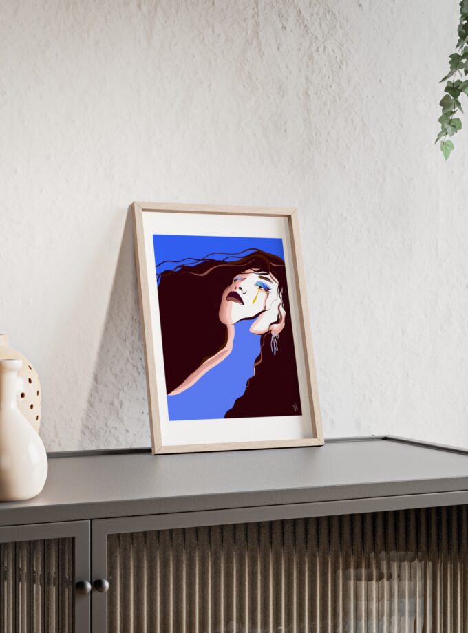 Trance Poster, Framed