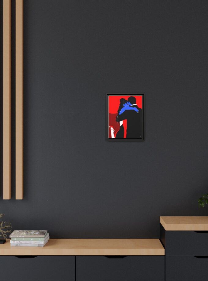 Core Connection Canvas, Framed