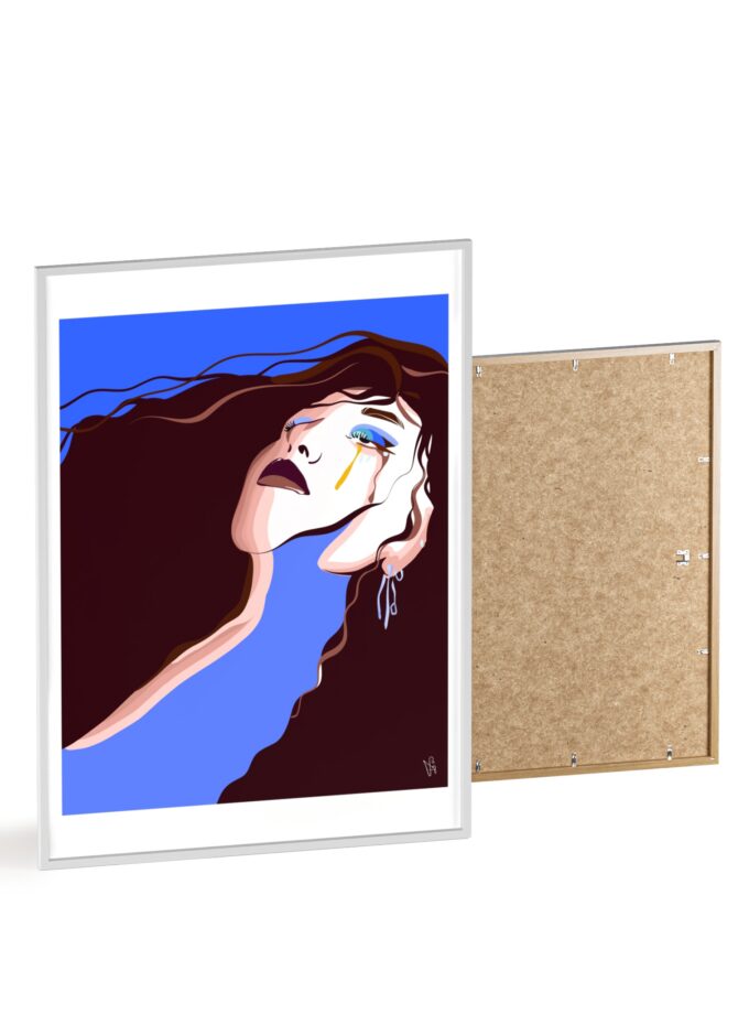 Trance Poster, Framed