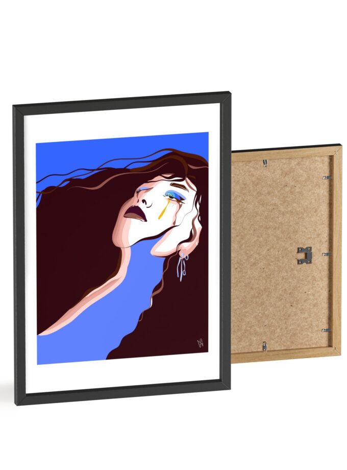 Trance Poster, Framed